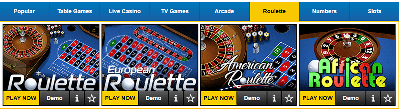  roulette types
