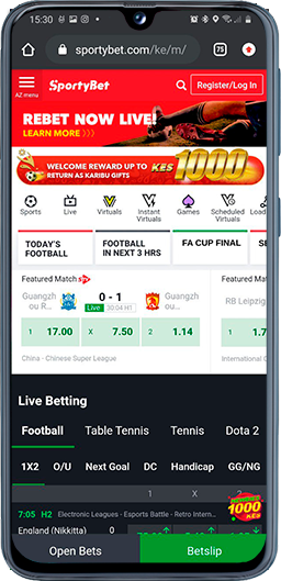 Sportybet mobile