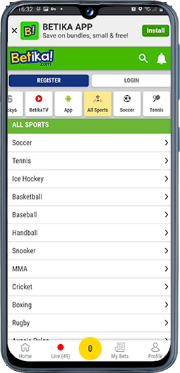  betika app sports