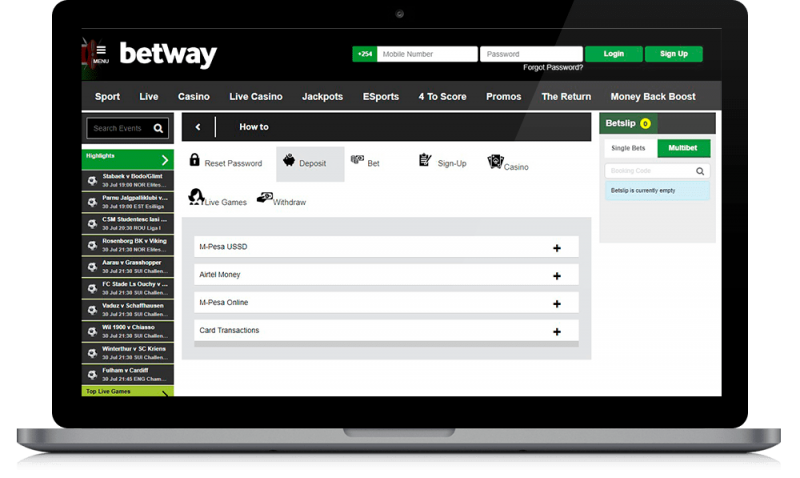  betway deposit