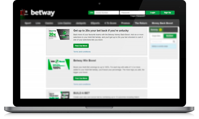  betway promo 20x