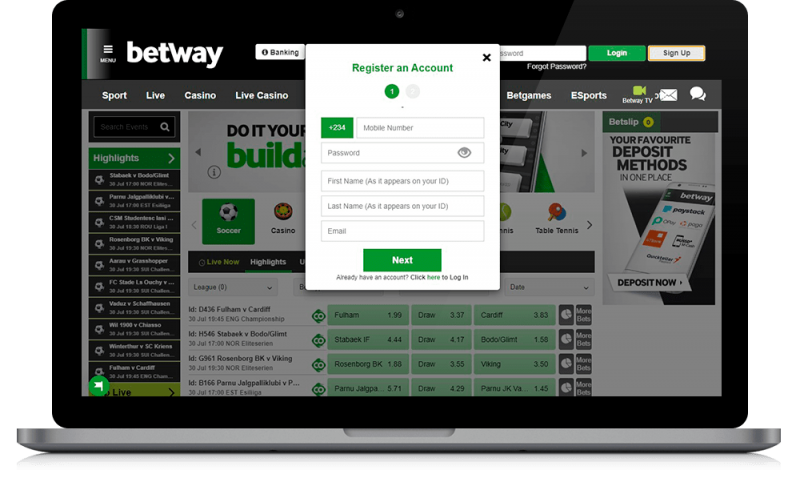  betway registration