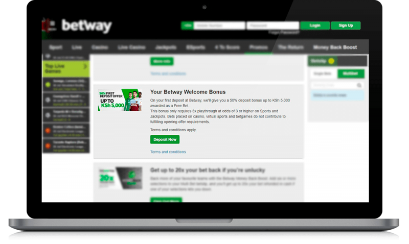  betway welcome bonus