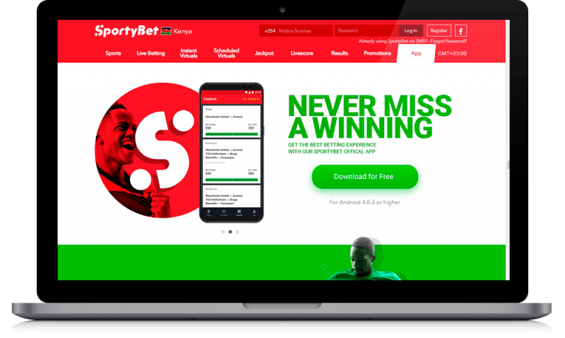 Sportybet app download for pc