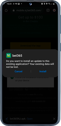  bet365 app installation